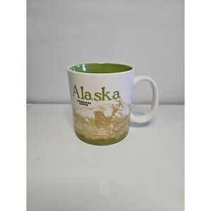 ORIGINAL Starbucks Coffee Mug ALASKA Global Icon Collector Series 16oz 2010